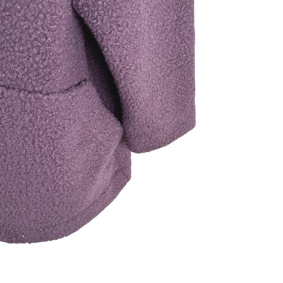 Lands' End Sherpa Pullover Womens 2X Purple 1/2 Zip Polyester Outdoor FS-1448 - Picture 5 of 12